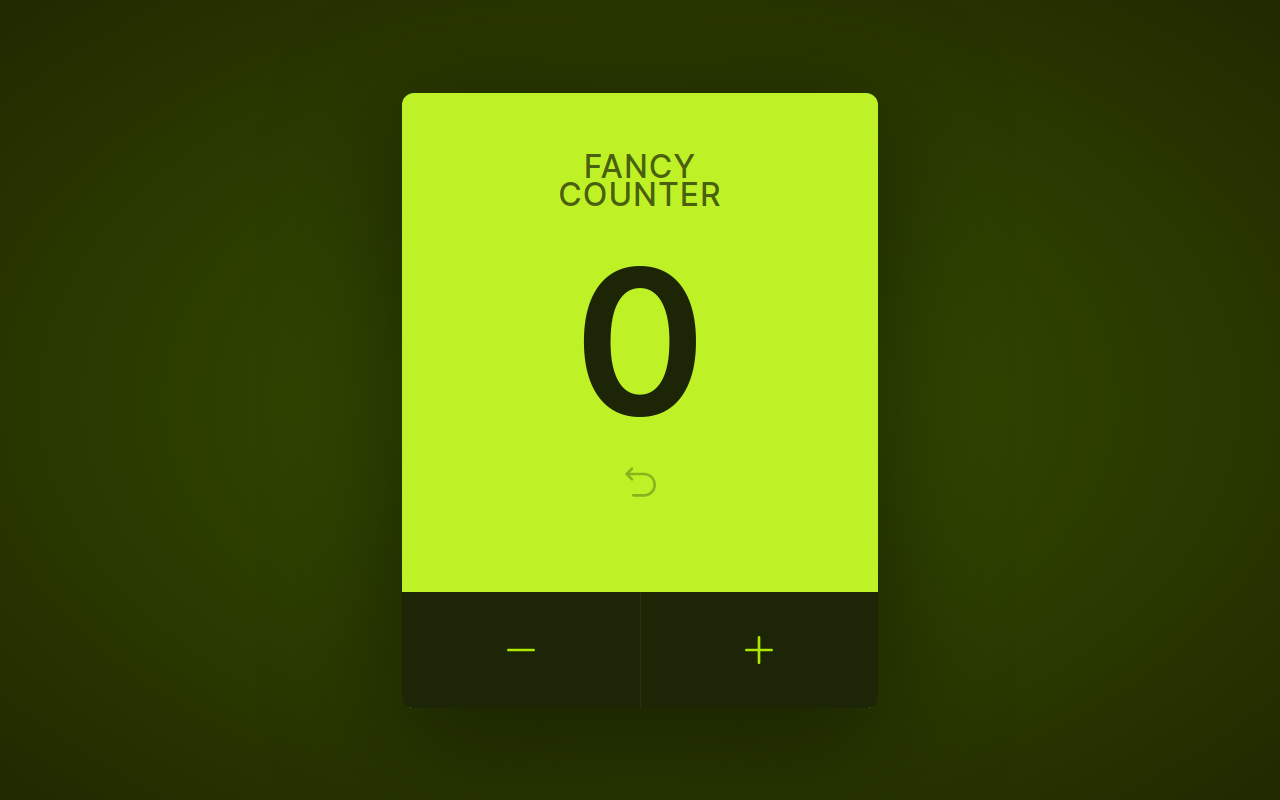 Fancy Counter preview
